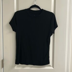 a new day black tee